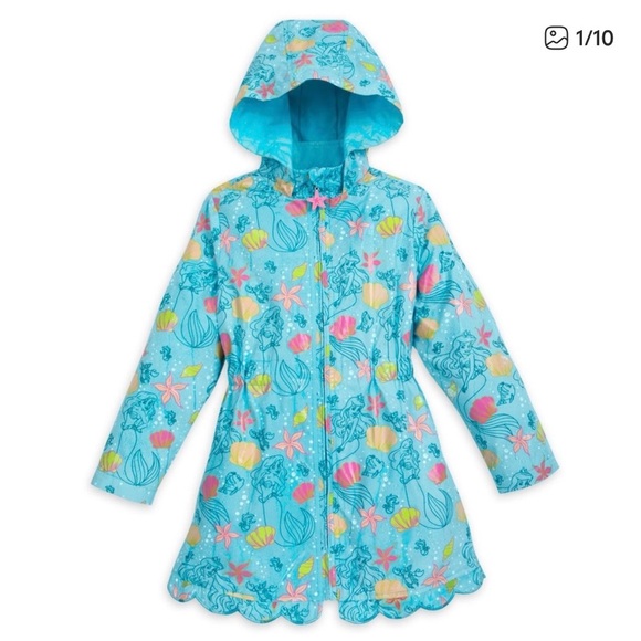 Disney Other - Disney Ariel Little Mermaid Raincoat